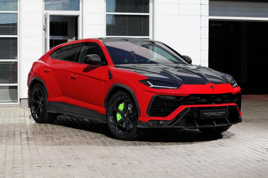  Lamborghini Urus Rosso Mars by TopCar 2019 года  (фото 1 из 15)